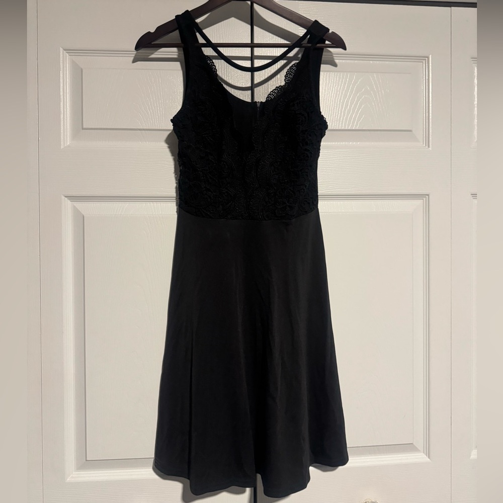 Grace Karin Elegant Black Lace Dress